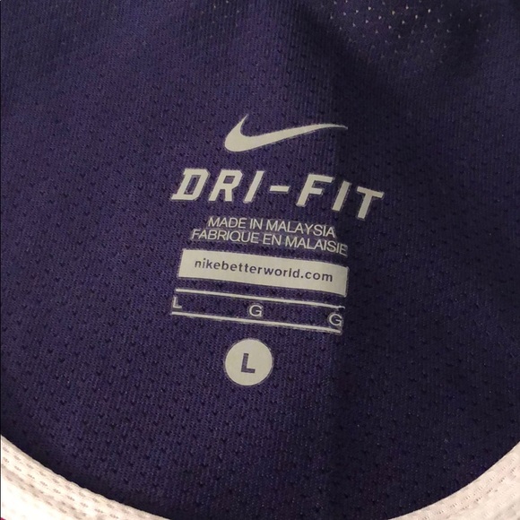 NWOT Pink and purple Nike drifit workout tank - Picture 3 of 4